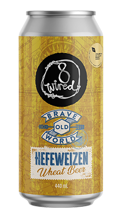 8 Wired Hefeweizen Wheat Beer 5% 440ml Can