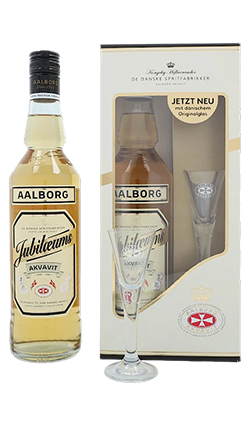 Aalborg Jubilaeums 700ml + Glass