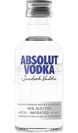 Absolut Blue Miniature 50ml