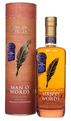 Annadale Man O'Words Fresh ex-Bourbon Cask 608 2016 60.9% 700ml
