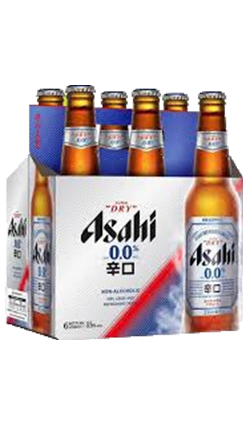 Asahi ZERO 0% 330ml Btl 6pk