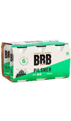 BRB Pilsner 330ml 6Pk CANS