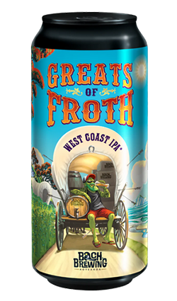 Bach Brewing Greats of Froth WCIPA 440ml Can