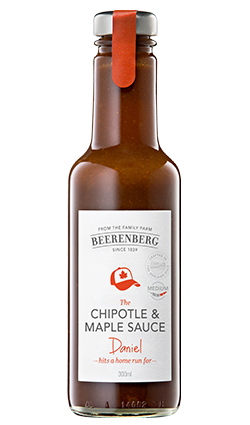 DATED Beerenberg Chipotle & Maple Sauce 300ml BB MAY 2024