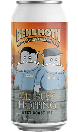Behemoth Get Busy Hopping West Coast IPA 440ml