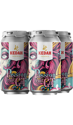 Behemoth Kedah Passionfruit G&T 330ml 4pk (BB05/06/25)