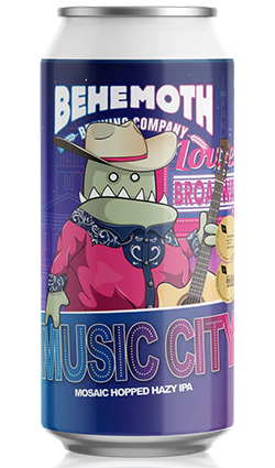 Behemoth Music City Hazy IPA 440ml