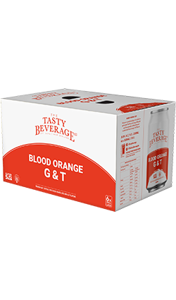 Behemoth Tasty Bev. Co Blood Orange G&T 330ml 6pk (BB 24/5/26)