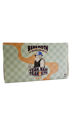 Behemoth Yeah Nah Yeah Non Alc NZ IPA 330ml 6pk CANS