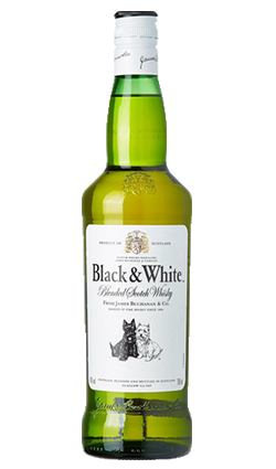 Black & White Blended Scotch Whisky 1000ml