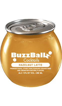 DAMAGED BuzzBallz Hazelnut 200ml