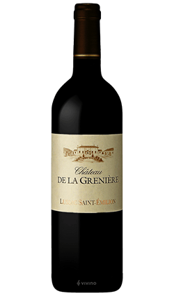 CH de la Greniere 2018 Lussac St Emilion