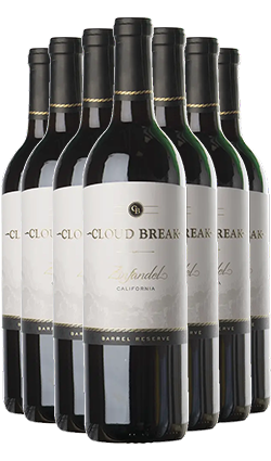 Cloudbreak Zinfandel 12 PACK 2021 (due Oct)