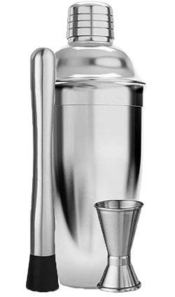 Cocktail Shaker Kit (4pc)
