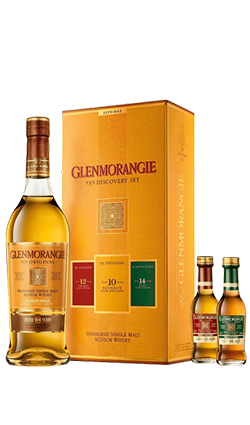 Glenmorangie Discovery Set 10YO 700ml + 12 & 14YO 50ml