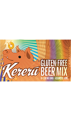 Kereru GLUTEN FREE Mixed 330ml 6pk CANS