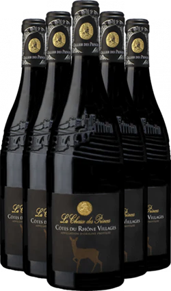 La Chasse des Princes Cotes du Rhone Villages SIX PACK 2023 750ml