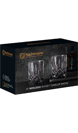 Nachtmann Noblesse Whisky Tumbler 2pk - Smoke