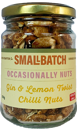 Small Batch Gin & Lemon & Chilli Nuts 150g