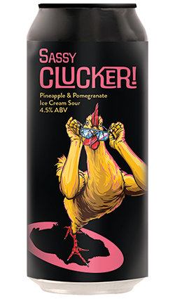 Double Vision Sassy Clucker Ice Cream Sour 440ml