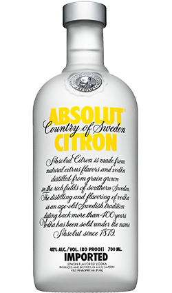 Absolut Citron Vodka 700ml