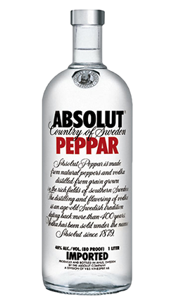 Absolut Peppar Vodka 750ml