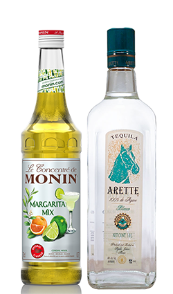 Arette Blanco 700ml + Monin Margarita 700ml Mix Pack
