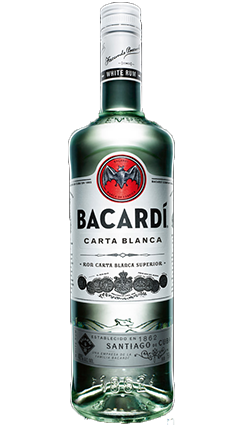 Bacardi White Rum 1000ml