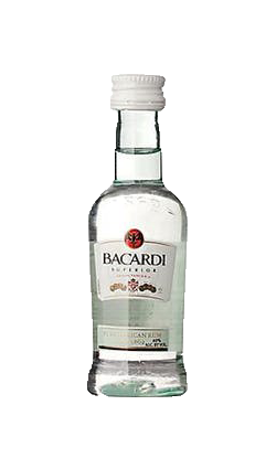 Bacardi 50ml miniature