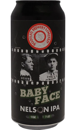 Bootleg Baby Face Nelson IPA 440ml