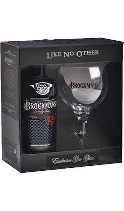 Brockmans Gin 700ml with Glass