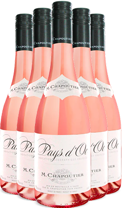 Chapoutier Pays doc Rose SIX PACK 2024 750ml