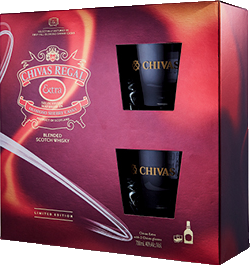 Chivas Regal Extra 700ml with 2 glasses