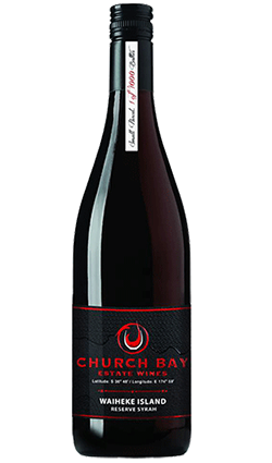Church Bay Estate Reserve Syrah 2021 750ml