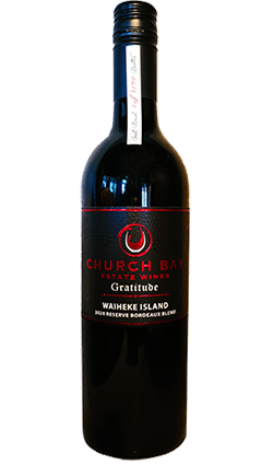 Church Bay Gratitude Reserve Bordeaux Blend 2021 750ml