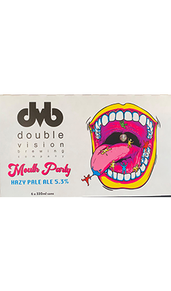 Double Vision Mouth Party Hazy Pale Ale 330ml 6pk