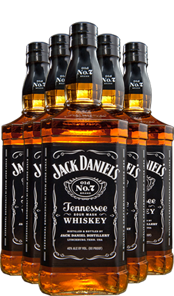 Jack Daniels 1000ml 40% SIX PACK