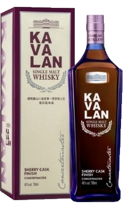 Kavalan Concertmaster Sherry Cask 700ml 40%