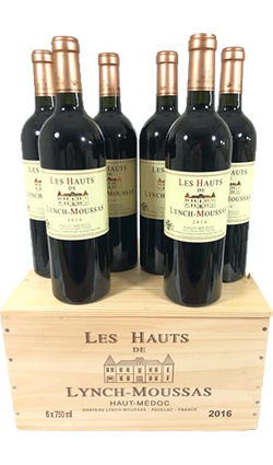 CH Les Hauts de Lynch Moussas SIX PACK 2019 750ml