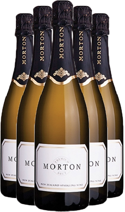 Morton Estate WHITE Label Brut SIX PACK 750ml