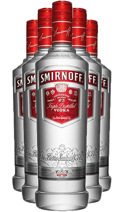 Smirnoff Red Label 1000ml SIX PACK
