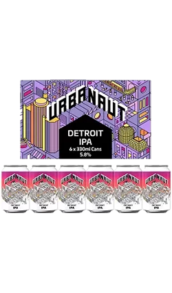 Urbanaut Detroit IPA 330ml 6pk