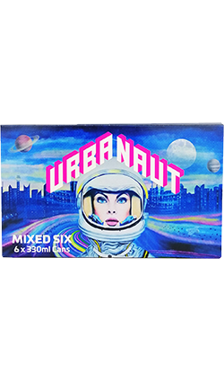 Urbanaut Mixed Six (Space Astronaut) 6pk 330ml