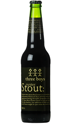 Three Boys Oyster Stout 500ml