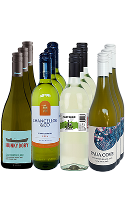 $100 White Wine Mixed Case