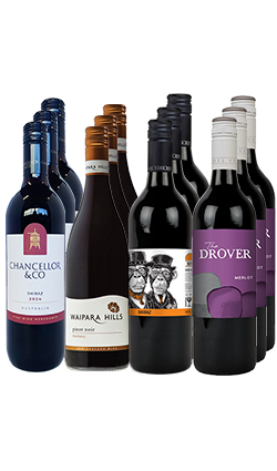 $100 Red Wine Mixed Case