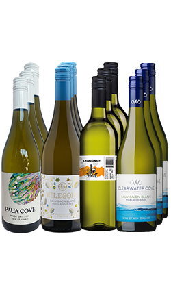 $100 White Wine Mixed Case