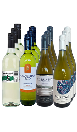 $100 White Wine Mixed Case