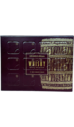 12 Days of Whisky - Whisky Advent Calendar  (MAROON)