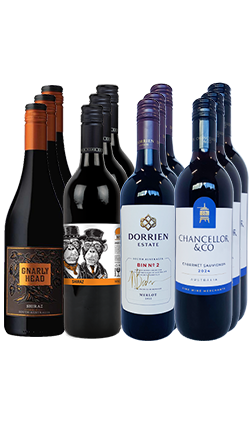 $145 Aussie Red Wine Mixed Case